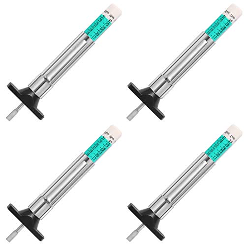 Tire Tread Depth Gauge, Tread Depth Gauge, Tire Gauges, Color Coded Tire Depth Gauge, Tire Tread Gauge, Tire Tread Depth Accurate Measurement Tools by PROND (Green Type - 4PCS) - color: Green Type - 4PCS
