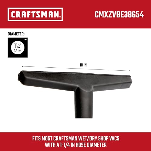 CRAFTSMAN CMXZVBE38654 1-1/4 in. Wet Nozzle/Floor Brush Vacuum Attachment - size: Floor Nozzle