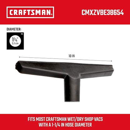 CRAFTSMAN CMXZVBE38654 1-1/4 in. Wet Nozzle/Floor Brush Vacuum Attachment - size: Floor Nozzle