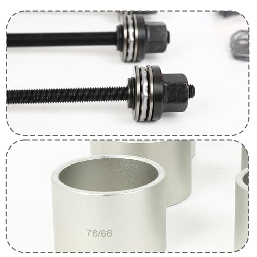 28PCS ProfessionalPress & Pull Sleeve Kit for Removing Bearings Bushes Seals