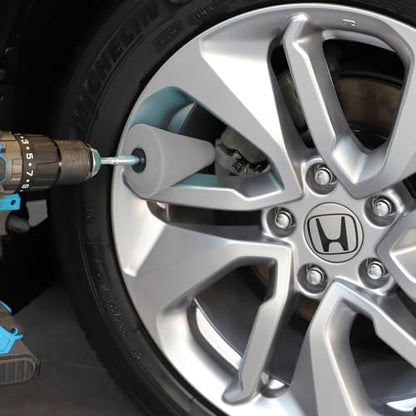 SPTA Polishing Cone, Car Wheel Hub Drill Buffing Sponge Pads Kit, Polishing Ball (T40 Light Cut & Fnish Polishing Cone) - color: T40 Light Cut & Fnish Polishing Cone