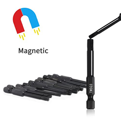 Narwhal 8 Point Star Bit Set for Trailers (24 Pack Double Square - CR-MO Steel) 8 Point Torx Bits in The Following Sizes #1 x6, #2 x12, and #3 x6 for Trailers, RVs, and More - style: Double Square