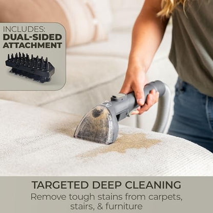 Kenmore SpotLite Go Pet Portable Carpet & Upholstery Spot Cleaner Machine | 16KPa Power Suction Lightweight Deep Cleaning for Pet Messes, Couch, Area Rugs and Car Seats - color: Pearl