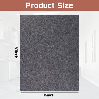 Garage Floor Mats Oil Spill Mat, Premium Absorbent Oil Pad, Waterproof Mats, Reusable, Washable, Protect Garage Floor Surface from Spill & Stain (36" x 60") - size: 3' x 5' (Rectangular)