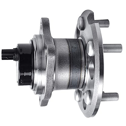 Detroit Axle - FWD Rear Wheel Bearing Hubs for 2004-2010 Toyota Sienna, Pair Wheel Bearing and Hubs Assembly Set Replacement 2005 2006 2007 2008 2009 Sienna - style: 512280 x2/Pair