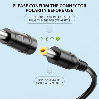12V 1A Power Supply AC Adapter Replacement with 11 Tips, Regulated 12 Volts 1000mA Cord Charger for LED Strip Light, CCTV Camera, GPS, Webcam, Router, BT Speaker DC12V Transformer