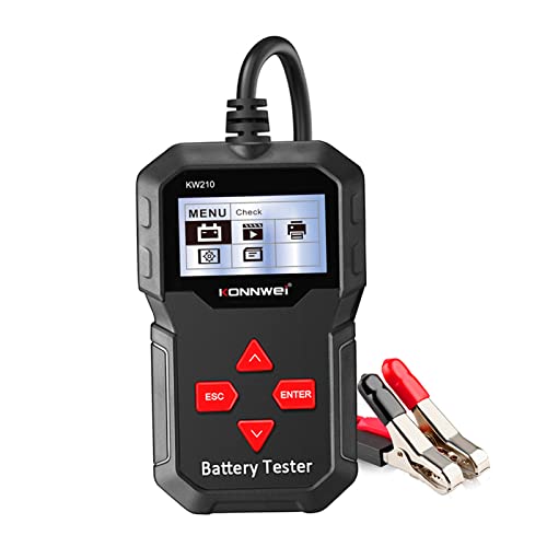 KW210 12V Automotive Car Battery Tester Digital Multi Language Analyzer Tester Tool
