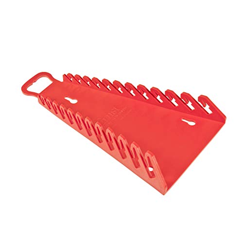 Ernst Manufacturing 5115-Red Gripper Reverse Wrench Organizer, 12 Tool, Red - color: Red, size: 12 Tool, style: Reverse