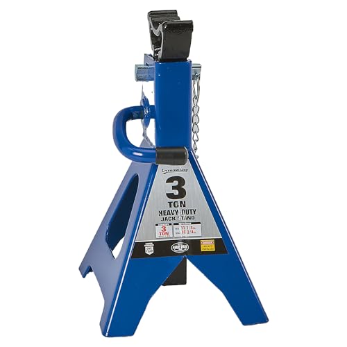Strongway Double-Locking 3-Ton Jack Stands — 6,000-Lb. Capacity, 1 Pair, Model# NT43002A - style: 3 Ton