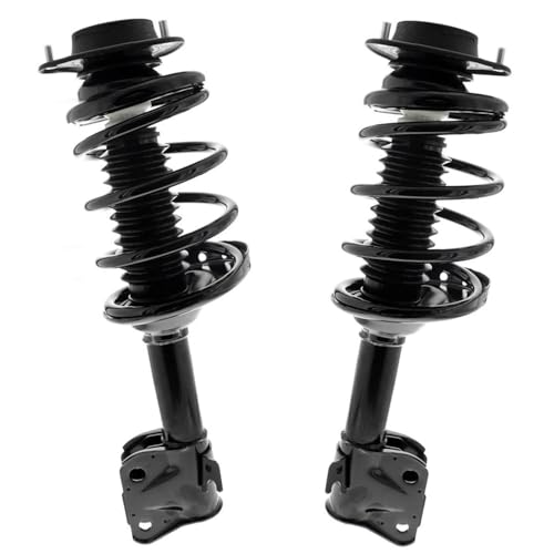 Detroit Axle - Front Struts for 2014 2015 2016 Subaru Forester, Struts with Coil Spring Assembly Replacement Suspension - size: SR4488_SR4489-V1/Pair