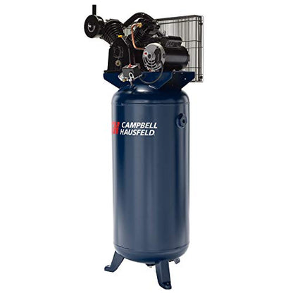 Campbell Hausfeld 60 Gallon Vertical Air Compressor, 230V, 3.7 HP, 175 PSI - size: 60 Gallon