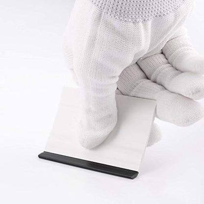 EHDIS Small Rubber Squeegee 3" Block Squeegee for Car Window Windshield,Film,Stickers,Decals and Vinyl Applicator,Kitchens, Glass, Shower,Counter Cleaning Tool, Pack of 2-White - size: 3 inch