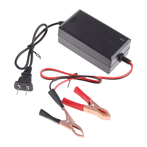 Car Battery Charger, 12V Battery Charger Maintainer Trickle Charger with Smart 3 Stage Charging and Power Indicator, Battery Chargers Maintainer for Car Motorcycle RV Boat SUV
