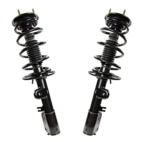 Detroit Axle - 4pc Front Struts Sway Bars for 2013-2019 Ford Explorer, Struts & Coil Spring Sway Bar End Links 2014 2015 2016 2017 2018 Replacement Suspension Kit Ready Struts Shocks Assembly - size: 4QS47462/ sway kit