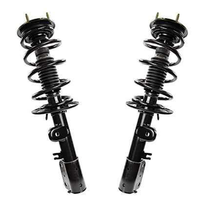 Detroit Axle - 4pc Front Struts Sway Bars for 2013-2019 Ford Explorer, Struts & Coil Spring Sway Bar End Links 2014 2015 2016 2017 2018 Replacement Suspension Kit Ready Struts Shocks Assembly - size: 4QS47462/ sway kit