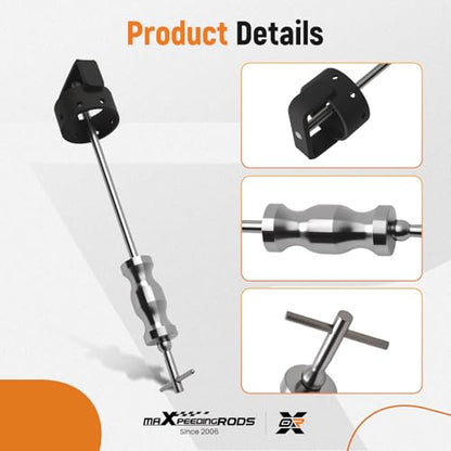 maXpeedingrods 3.74 Inch CV Axle Shaft Puller Tool, UTV/ATV CV Axle Removal Tool with 5/8"-18 Slide Hammer for Cars, Trucks, ATV & UTV CV Joint & Drive Shaft Removal Tool Set
