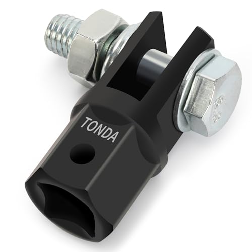 TONDA Scissor Jack Drill Adapter for 1/2 Inch Impact Wrench or 13/16 Inch Lug Wrench - color: 1 PACK