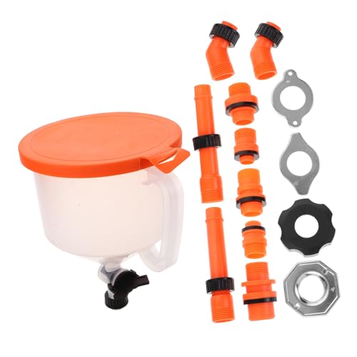 Cabilock Spill Radiator Funnel Kit Valve Leak Coolant Filling Tool for Automotive Radiator Maintenance Plastic Compatible with Multiple Car Models and Coolant Types Easy Operation