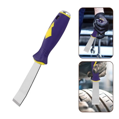 Beaupretty Portable Wheel Repair Tool for Removing Sticky Balance Blocks with Sturdy Plastic and Metal Construction, for Auto Repair and Emergencies