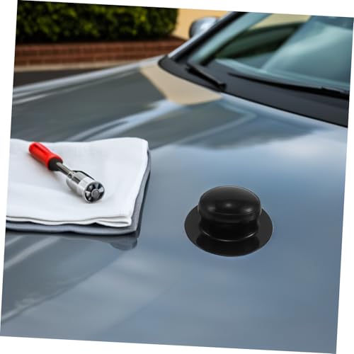 4pcs Car Detail Polishing Handle Set Round Plastic Grip for Buffing Pad and Foam Pad, Easy Attachment and Removal, Versatile Compatibility for Waxing and Fine Detailing,