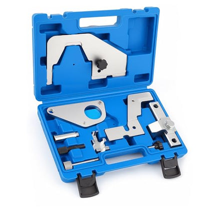 Camshaft Timing Locking Tool Kit, Compatible with Jaguar Land Rover Evoque Ford 2.0 2.3T SCTi Ecoboost Ti-VCT Mondeo Focus, Replace 303-1594 303-1504 303-1565 303-1600 303-1595 303-1521
