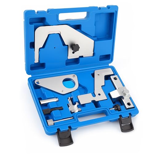 Camshaft Timing Locking Tool Kit, Compatible with Jaguar Land Rover Evoque Ford 2.0 2.3T SCTi Ecoboost Ti-VCT Mondeo Focus, Replace 303-1594 303-1504 303-1565 303-1600 303-1595 303-1521