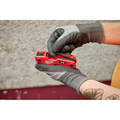 Milwaukee Electric - 17-Key Folding HEX Key Sets - SAE/Metric