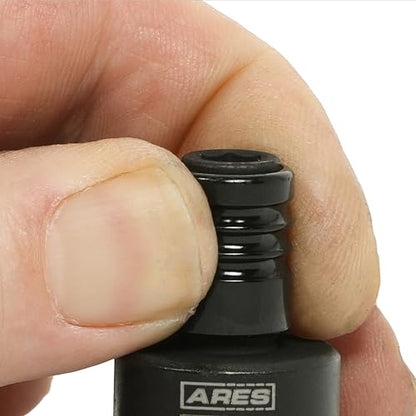 ARES 22035 – 3-Piece Impact Grade Quick Release Bit Holder Set – 1/4-Inch, 3/8-Inch, and 1/2-Inch Drive - Compatible With 1/4-Inch Hex Shank Bits - Quick Release Mechanism for Rapid Attach and Release - size: 3-Piece Impact Grade Quick Release Bit Holder