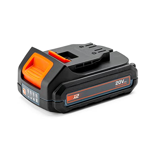 SENIX X2 20 Volt Max* 2-Piece Cordless Power Tool Kit with Battery Powered 1/2-Inch Drill Driver and 1/4-Inch Impact Driver, Includes Storage Bag, 2 2.0 Ah Batteries & Charger (S2K2B2-01) - style: Drill Driver and Impact Driver