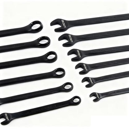 LLNDEI Mechanics Tool Set and Socket Set, 1/4" 3/8" 1/2" Drive Deep and Standard Sockets 12 Point, 390 Pcs SAE and Metric Mechanic Tool Kit with Bits, Combination Wrench