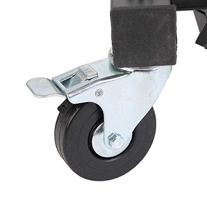 Top Automotive Creeper,Engine Creeper with Adjustable Height 48" to 64" | 400 LBS Capacity High Topside Creeper,4 Swivel Caster Wheels, Heavy Duty Foldable Creeper for Auto Repair and Maintenance