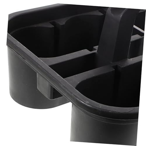PRETYZOOM Car Detailing Kit Storage Basket Thick Plastic Tool Organizer Handle for Interior Cleaning Professional Rolling Cleaning