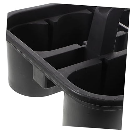 PRETYZOOM Car Detailing Kit Storage Basket Thick Plastic Tool Organizer Handle for Interior Cleaning Professional Rolling Cleaning