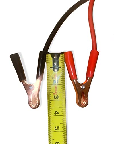 JLP Compatible with Heavy Duty Battery Jumper Cables Motorcycle ATV Jet Ski Battery Cables