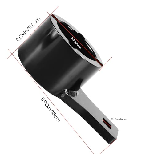 Crankshaft Damper Pulley Holding Holder Harmonic Tool Harmonic Damper Pulley Remove Tool for Toyota Lexus 3.0 L6, 3.0 V6, 3.3 V6, 4.0 V8, 4.3 V8, 4.7 V8 with 2PCS Crank Bolts