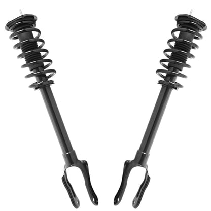Detroit Axle - 3.6L Front Struts Sway Bars for 2011-2015 Grand Cherokee Dodge Durango, 2012 2013 2014 Struts with Coil Spring Assembly Sway Bar End Links Replacement Suspension Kit - size: 4QS50684/ sway kit