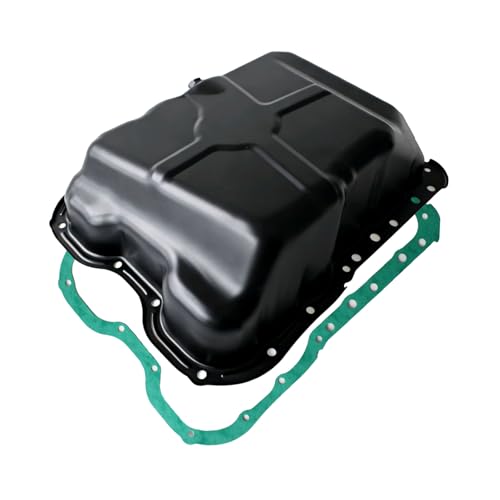 AUCERAMIC 264-361 4884665AC Engine Oil Pan w/Gasket & Drain Plug Fit for 2007-2017 Jeep Compass Patriot, 2009-2020 Dodge Avenger Caliber Journey, 2011-2014 Chrysler 200 Sebring 2.0L 2.4L L4 4884665AD