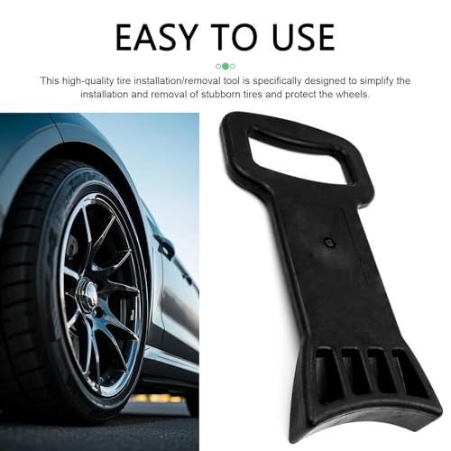 Tyre Changer Bead Pressing Clamp, Run-flat Tire Bead Press Tool, Heavy Duty Centre Rim Drop Clamp, Universal for Most Cars, Trucks, SUVs (Black)