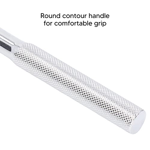 AMAKO 1/2 Breaker Bar 10" Length: Breaker Bar 1/2 inch Drive with 180° Rotatable Head,CR-V Steel
