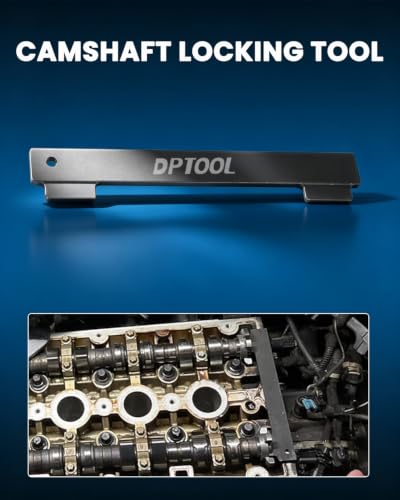 DPTOOL 8pcs Engine Timing Tool Kit For GM Chevrolet Fiat 16V 1.4 1.6 1.8 | Camshaft Alignment Timing Tool for Cruze Aveo Orlando Vauxhall Opel Astra Corsa Alfa Romeo with 41mm Water Pump Wrench - size: with 41mm Water Pump Wrench