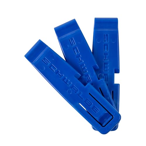 Schwalbe tire Lever Bicycle - Set of 3 Bicycle tire levers - 3 in 1 Bicycle Tool, Bicycle tire levers with Integrated Clamping Function and SV Valve core Spanner