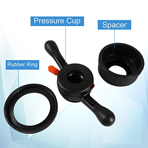 Wheel Balancer Tire Change Tool, Quick Release Speedy Wing Nut Wheel Balancer Tyre Changer Tool (Size : Inner Dimeter 36mm Pitch 3mm)