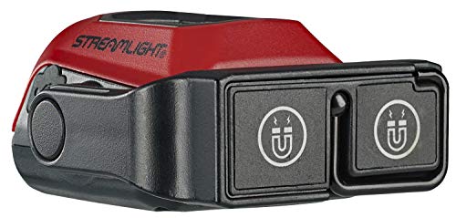 Streamlight 61510 Syclone 400-Lumen USB Rechargeable Multi-Function Compact Work Light, Red - size: Syclone