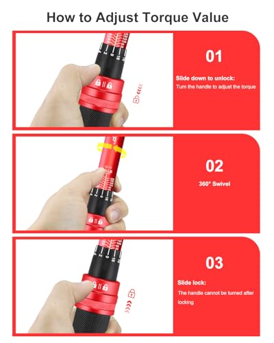 ATsafepro 3/8 torque wrench 20-240 in.lb, Inch Pound Torque Wrench Set with Extension & 3/8" to 1/4" Adapter - ±3% Accuracy, Dual-Direction 72-Tooth for Bike, Motorcycle, Car & Engine Maintenance - style: 3/8" 20-240 IN.LB Torque Wrench Set