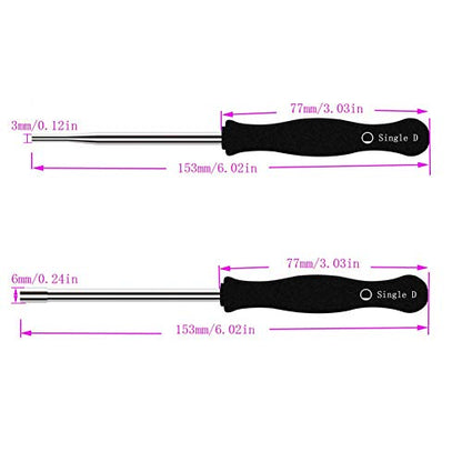 Pack of 10 Carburetor Adjustment Tool Screwdriver Kit for Most 2-Cycle Small Engine Trimmers, Chainsaws, and Leaf Blowers