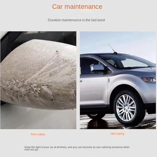 Clay Bar Towel for Car Detailing - Fine Grade Synthetic Microfiber Cloth | Black Line Clay Towel - for Interior Carpet Glass Paint Wheel Engine Home Garage Workshop Marine RV Motorcycle