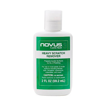 NOVUS 7081 | Heavy Scratch Remover #3 | 2 Ounce Bottle - color: #3 Heavy Scratch Remover, size: 2 Ounce