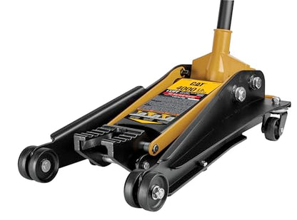 Cat 2 Ton U-Jack Floor Jack with 3 Ton Jack Stand, U-Shape Slotted Saddle, Car Repair - 6000-Pound 980829ECE - size: 2 Ton