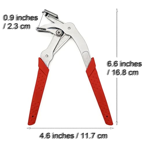 Car Clip Pliers, Clip Removal Pliers, Auto Trim Removal Tool for Automotive Fasteners, Push Pin & Door Panel Clips, Damage-Free Interior & Exterior Disassembly Tool with Glove