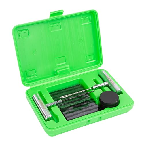 OEMTOOLS 26682 Tire Plug Kit 36-Pc, Tire Repair Kit for Cars, Trucks, ATVs, RVs, and More, Emergency Flat Tire Repair Kit, Storage Case Included - style: 36 Piece Tire Repair Kit